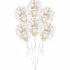 Balony Wybuchowe Konfetti 11 cali 6 szt MIX
