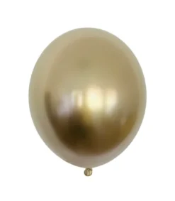 Balony złote Chrome Shiny - Glossy Gold 12 cali 50 szt.