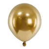 Balony złote Chrome Shiny - Glossy balloons 5 cali 50 szt.