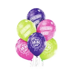 Balony Best Mom Dzień Matki 12" 1 szt.