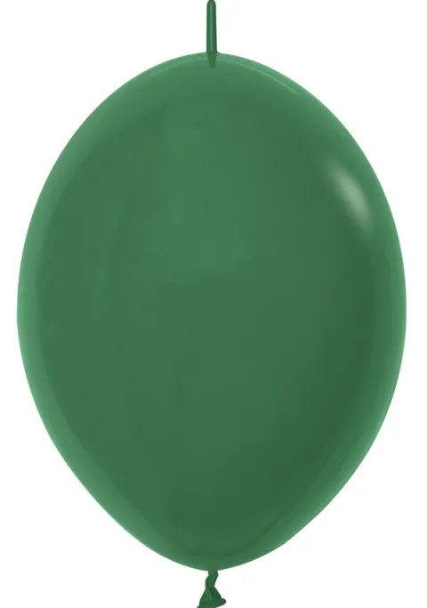 Balony do girland (Link-o-loon) LOL 12 cali Sempertex Solid 50 szt. Forest Green