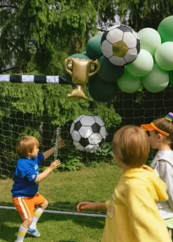 Balony foliowe do girland Puchar z piłkami, 33x33 cm i 34 cm, 4 szt.