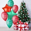 Balony Gemar Wesołych Świąt 12 cali 5 szt