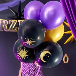 Balony gumowe Andrzejki Wróżki Magia 6 szt.