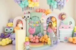 Balony gumowe Koci Domek Gabi zestaw 6 szt.