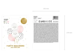 Balony gumowe 12" KOTEK 6 szt.