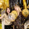 Balony Happy New Year Sylwester 12 cali zestaw 6 szt.