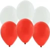 Balony kibica "Biało Czerwoni PZNPN" 10" 20 sztuk
