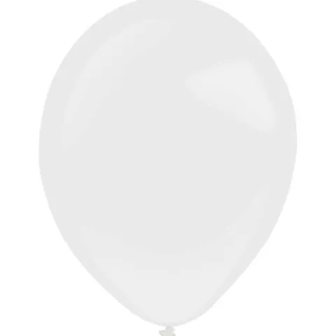 Balony lateksowe Everts Decor Line by Amscan 14 cali 50 szt. Frosty White