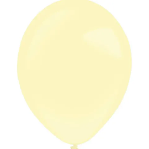 Balony lateksowe Everts Decor Line by Amscan 5 cali 100 szt. Vanilla Cream