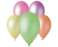 Balony lateksowe MIX NEONOWY 13 cali 50 szt. Gemar