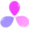 Balony lateksowe Sempertex 12'' 12 szt. Mix GIRL