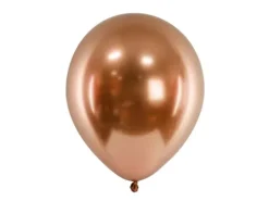 Balony miedziane Chrome Shiny - Glossy balloons 12 cali 50 szt.