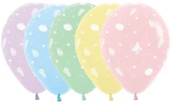 Balony Sempertex Bobas 12'' 12 szt Mix kolorów
