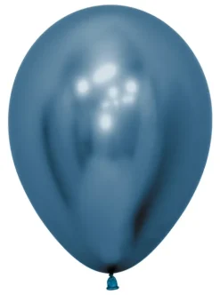 Balony Sempertex Chrome Shiny Reflex Blue 5 cali 50 szt.