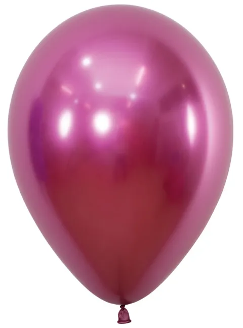 Balony Sempertex Chrome Shiny Reflex Fuchsia 5 cali 50 szt.