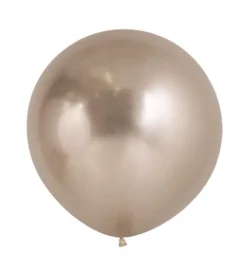 Balony Sempertex Chrome Shiny Reflex Champagne 24 cale 3 szt.
