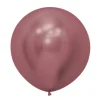 Balony Sempertex Chrome Shiny Reflex Pink 24 cale 3 szt.