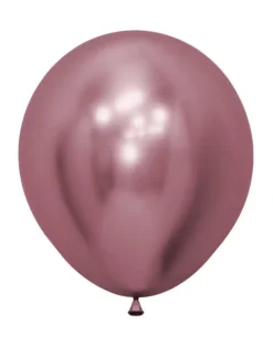 Balony Sempertex Chrome Shiny Reflex Pink 18 cali 1 szt.