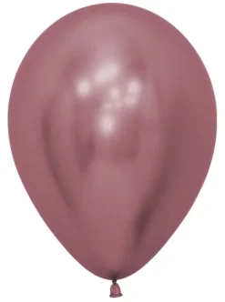 Balony Sempertex Chrome Shiny Reflex Pink 5 cali 50 szt.