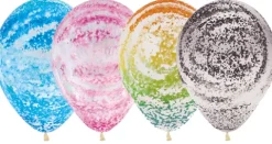 Balony Sempertex Crystal Graffiti Efekt farby 12" 1 szt.