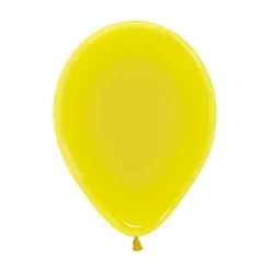 Balony Sempertex Crystal 12'' 100 szt. Yellow