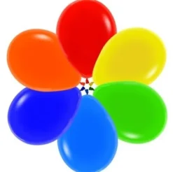 Balony Sempertex Crystal 12'' 100 szt Mix kolorów