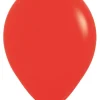 Balony Sempertex Fashion Solid 5'' 50 szt. Red