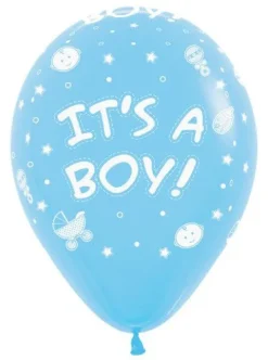 Balony Sempertex It's a Boy 12'' Pastel 50 szt