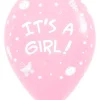 Balony Sempertex It's a Girl 12'' Pastel 50 szt