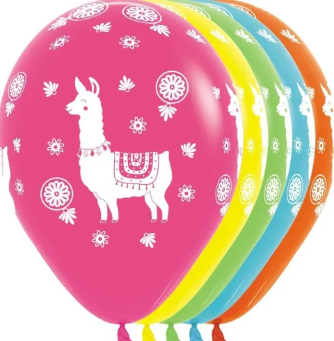 Balony Sempertex Lama 12'' 25 szt Mix