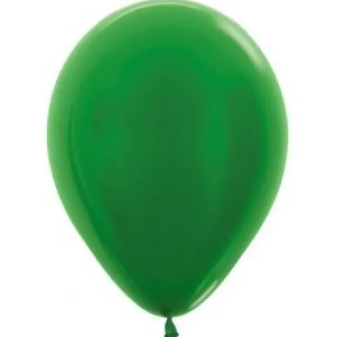 Balony Sempertex Metallic 12'' 100 szt. Green