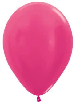 Balony Sempertex Metallic 10'' 100 szt. Fuchsia