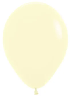 Balony Sempertex Pastel 12'' 25 szt. Yellow