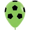 Balony Sempertex Piłka nożna 12'' 12 szt Mix kolorów