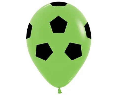 Balony Sempertex Piłka nożna 12'' 12 szt Mix kolorów
