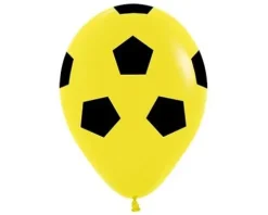 Balony Sempertex Piłka nożna 12'' 12 szt Mix kolorów