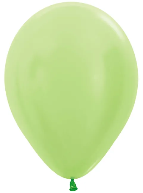 Balony Sempertex Satin Pearl 10'' 100 szt. Lime Green