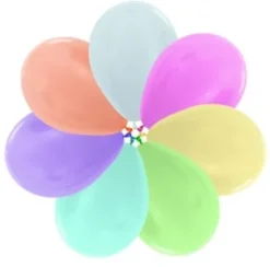 Balony Sempertex Satin 9'' 50 szt Mix Kolorów