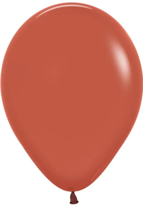 Balony Sempertex Solid 12 cali 50 szt. Terracotta