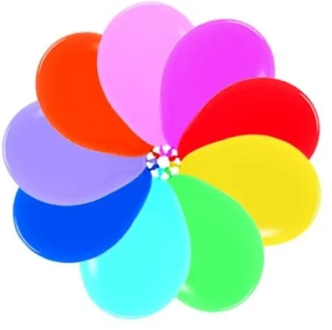 Balony Sempertex Solid 9'' 50 szt Mix kolorów