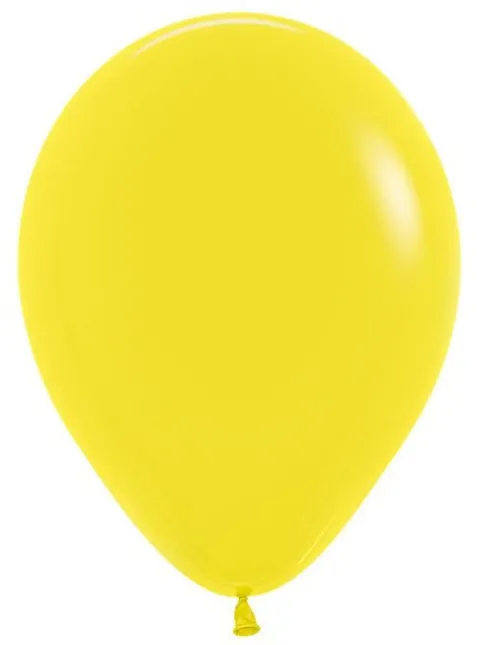 Balony Sempertex Solid 10'' 100 szt. Yellow