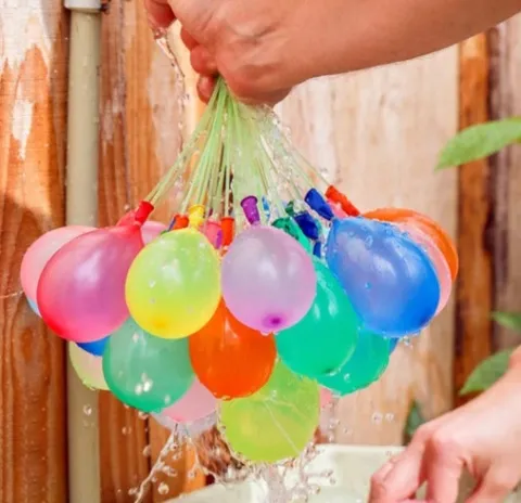 Balony Wodne Bomby 111 szt + nasadka z gwintem