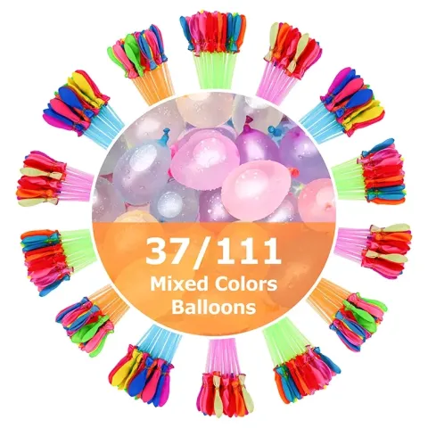 Balony Wodne Bomby 111 szt + nasadka z gwintem