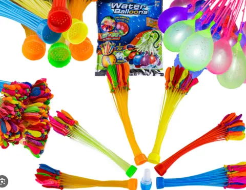 Balony Wodne Bomby 111 szt + nasadka z gwintem