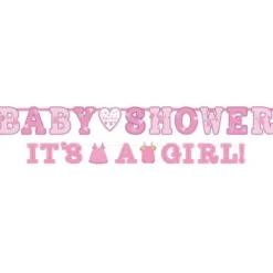Baner "Baby Shower It's a Girl!"