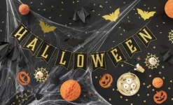 Baner girlanda Happy Halloween flagi 250 cm