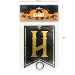 Baner girlanda Happy Halloween flagi 250 cm