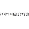 Baner girlanda Happy Halloween pajęczyna 180 cm