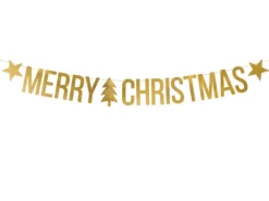 Baner Girlanda świąteczna Merry Christmas 150 cm